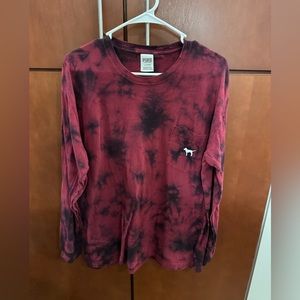 The dye PINK long sleeve shirt